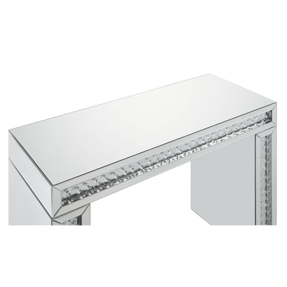 Nysa Mirrored Vanity Desk