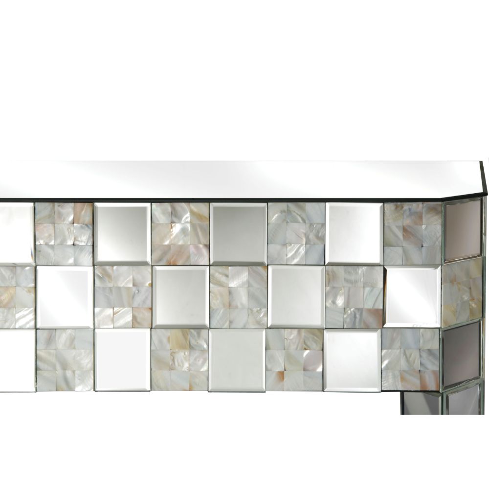 Nasa Mirrored Console Table & Accent Table
