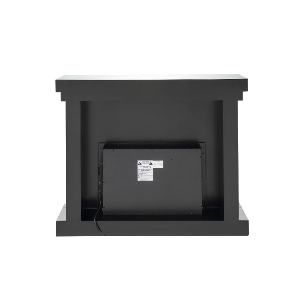 Nysa Mirrored LED Electric Fireplace