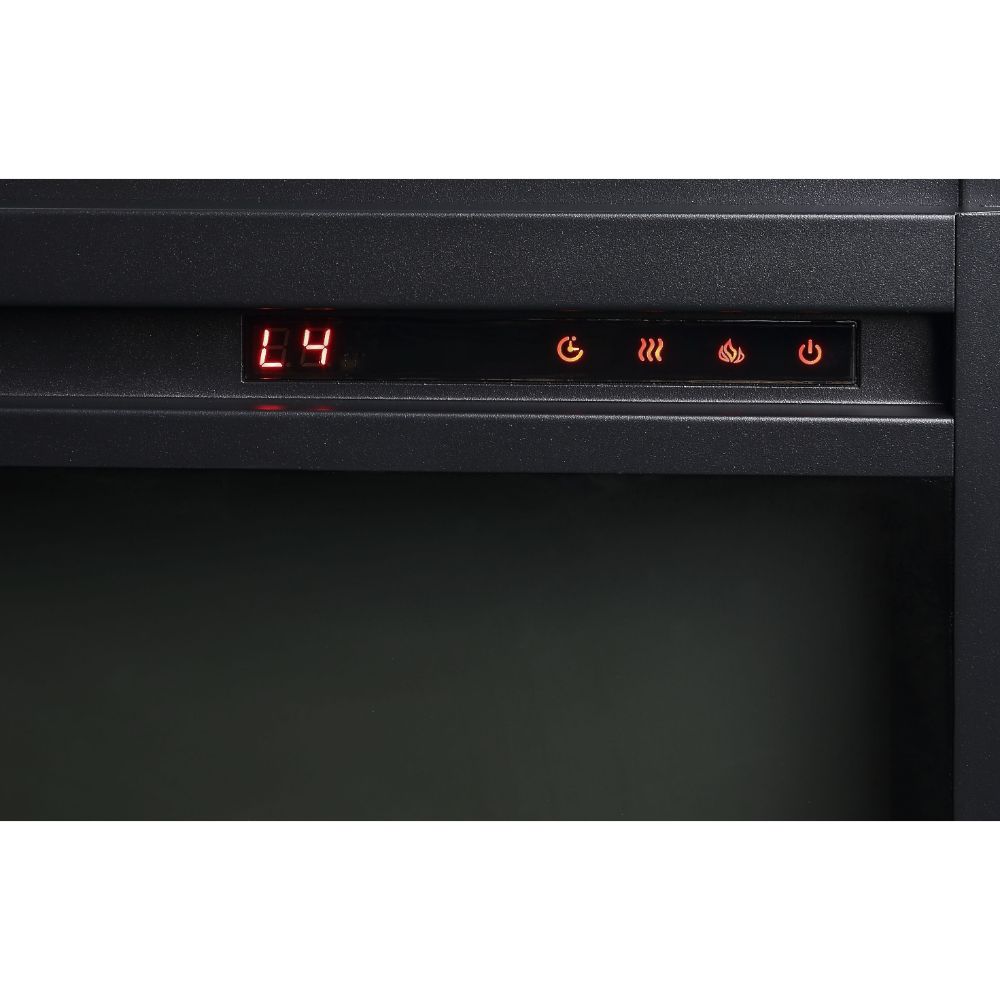 Nysa Mirrored LED Electric Fireplace