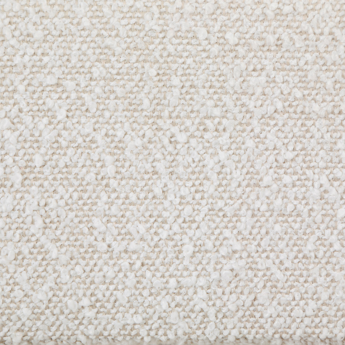 Petra Boucle Accent Chair - Curved Sculptural Silhouette in White – view 10