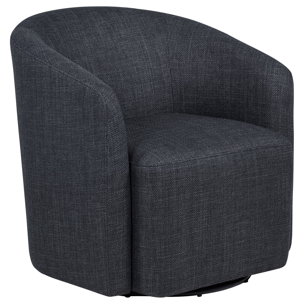 Mossbrook Swivel Barrel Accent Chair