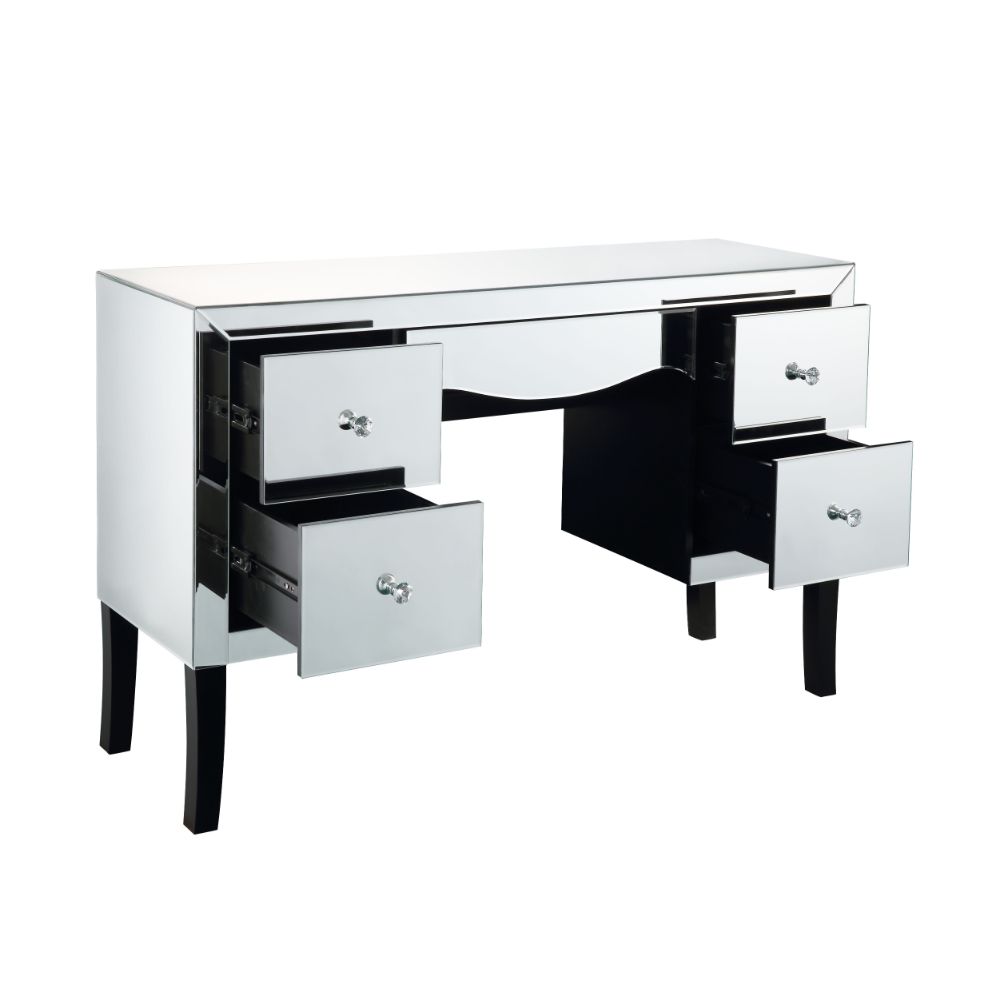 Dominic Mirrored Vanity Desk