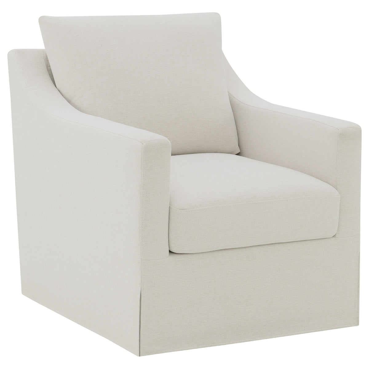 Winter Swivel Accent Chair & Lift-Top Storage Ottoman - Swivel Accent Chair