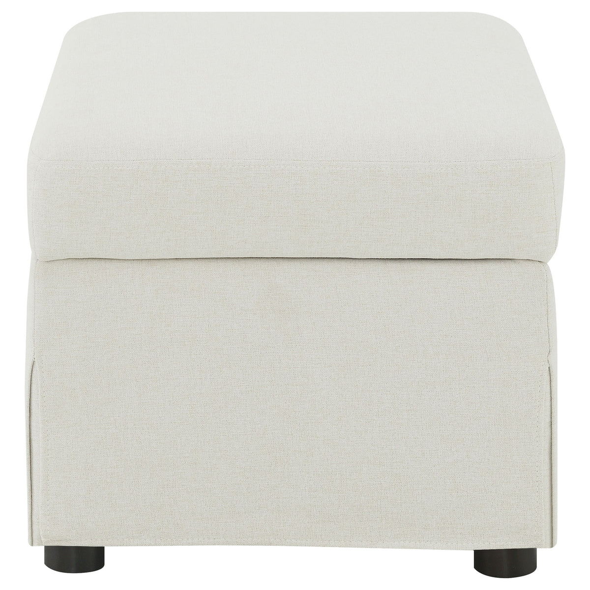 Winter Swivel Accent Chair & Lift-Top Storage Ottoman - Sloped Arms in Beige Fabric โ view 19