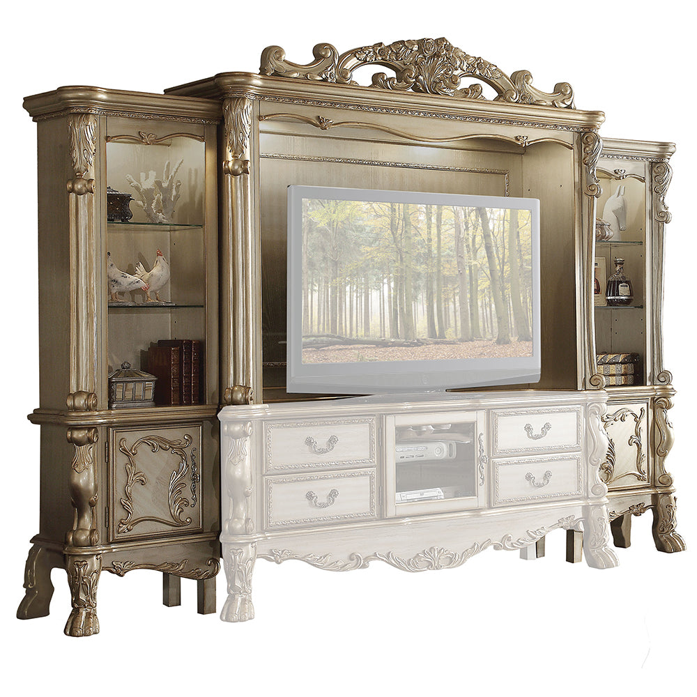 Dresden Traditional Entertainment Center, TV Stand & Electric Fireplace