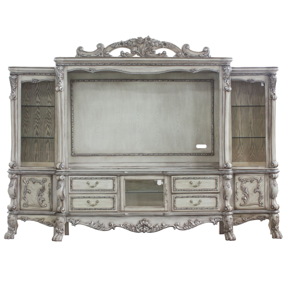 Dresden Traditional Entertainment Center, TV Stand & Electric Fireplace
