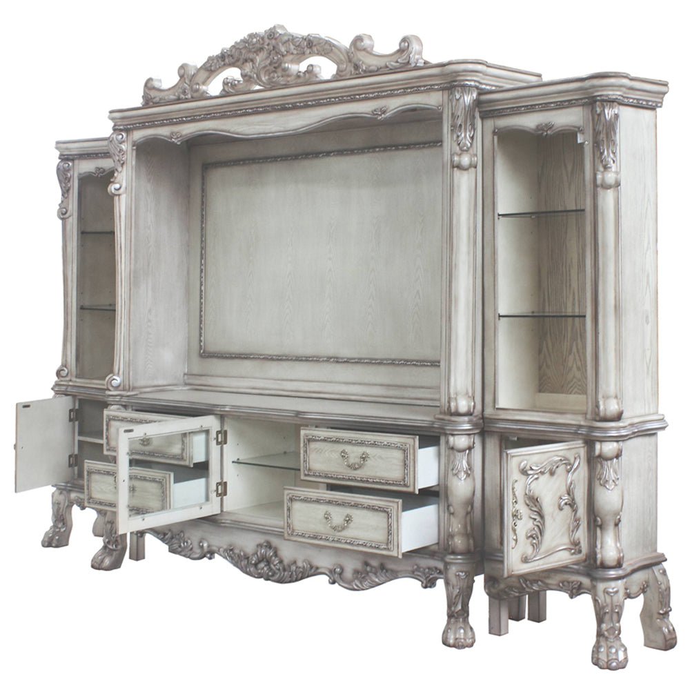 Dresden Traditional Entertainment Center, TV Stand & Electric Fireplace