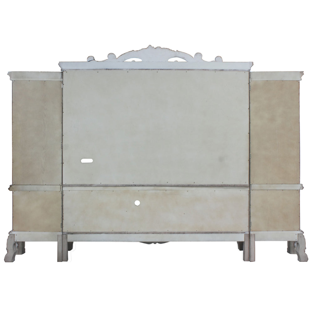 Dresden Traditional Entertainment Center, TV Stand & Electric Fireplace