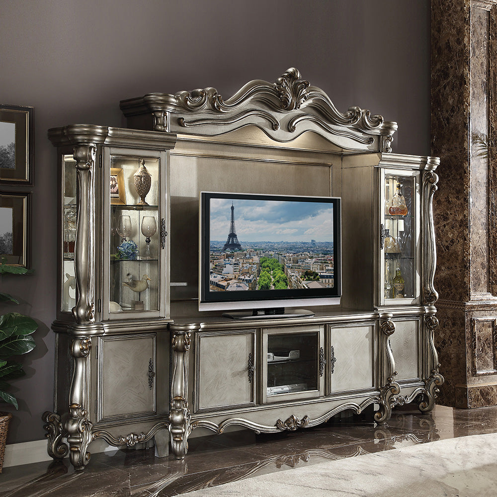 Versailles TV Stand, Entertainment Center & Electric Fireplace