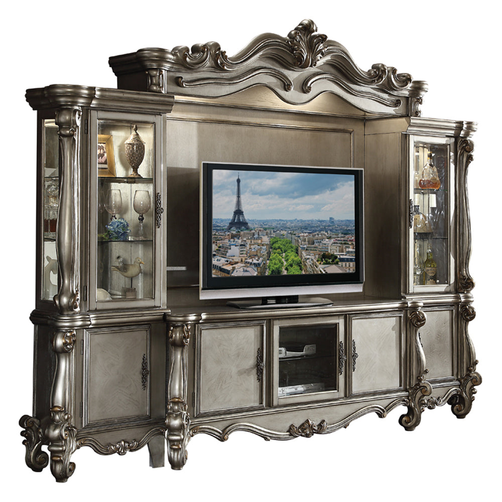 Versailles TV Stand, Entertainment Center & Electric Fireplace