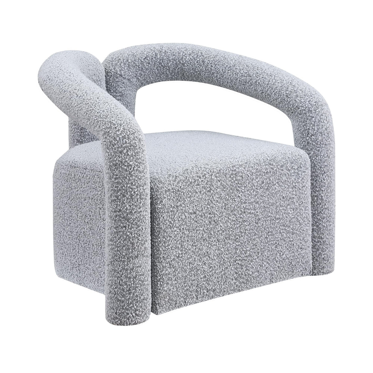 Addie Accent Chair in Grey