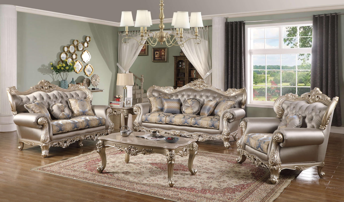 Ariel Champagne Accent Chair — product image 4