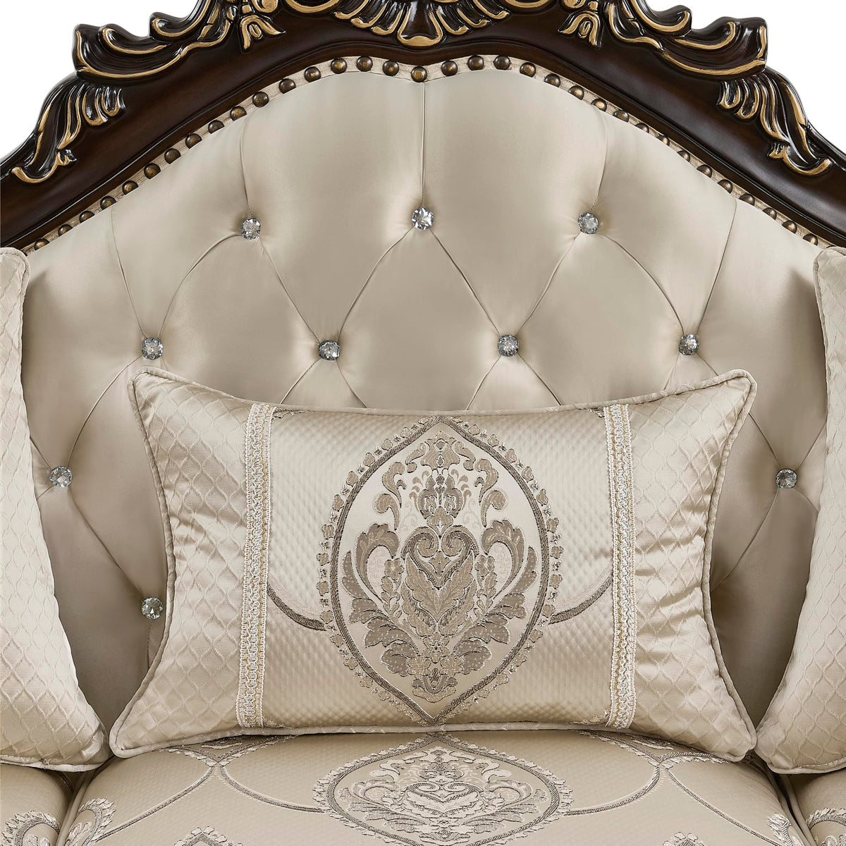 Tlerra Victorian Classic Living Room Sofa - close-up