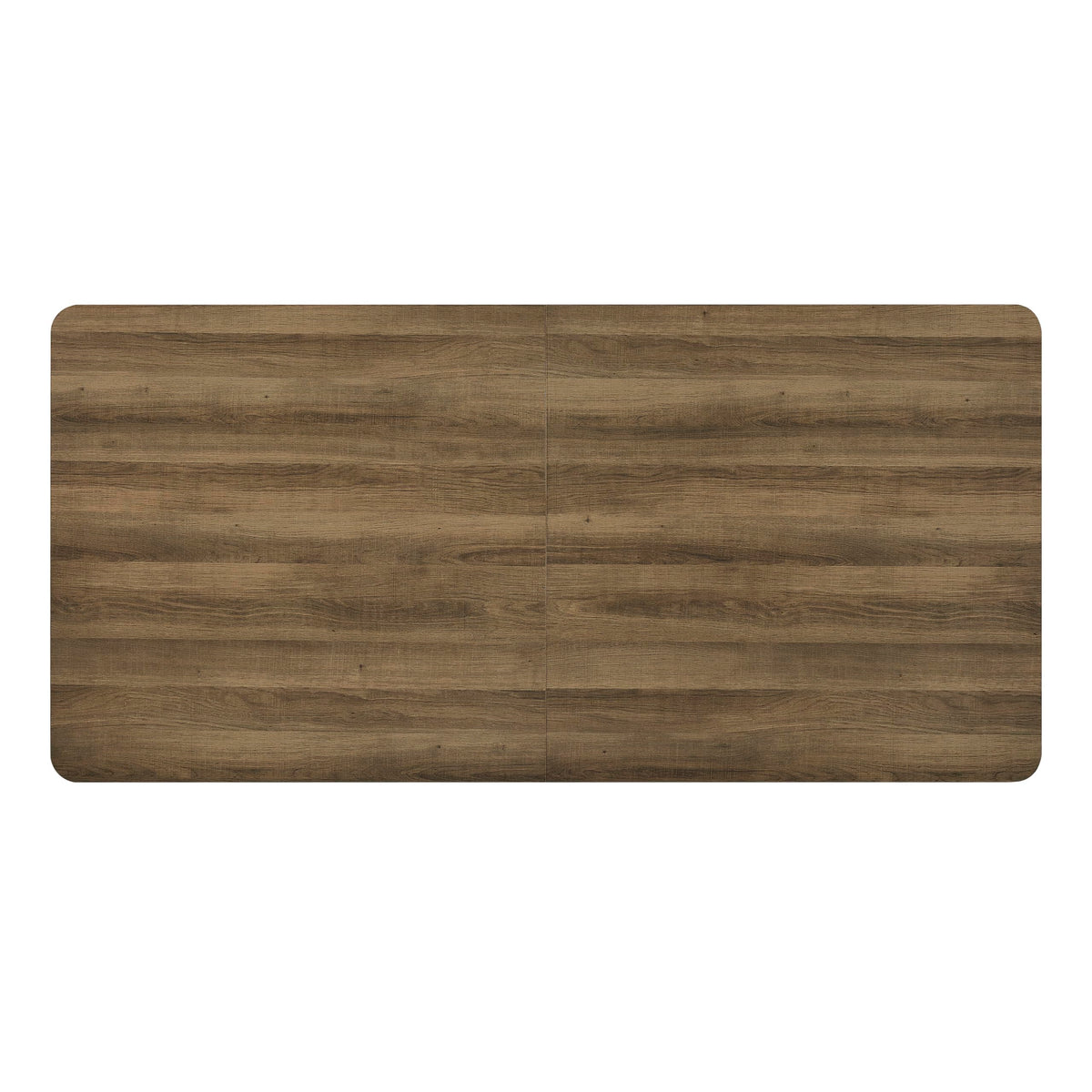Cadewood 67" Mid-Century Modern Rectangle Dining Table - back view