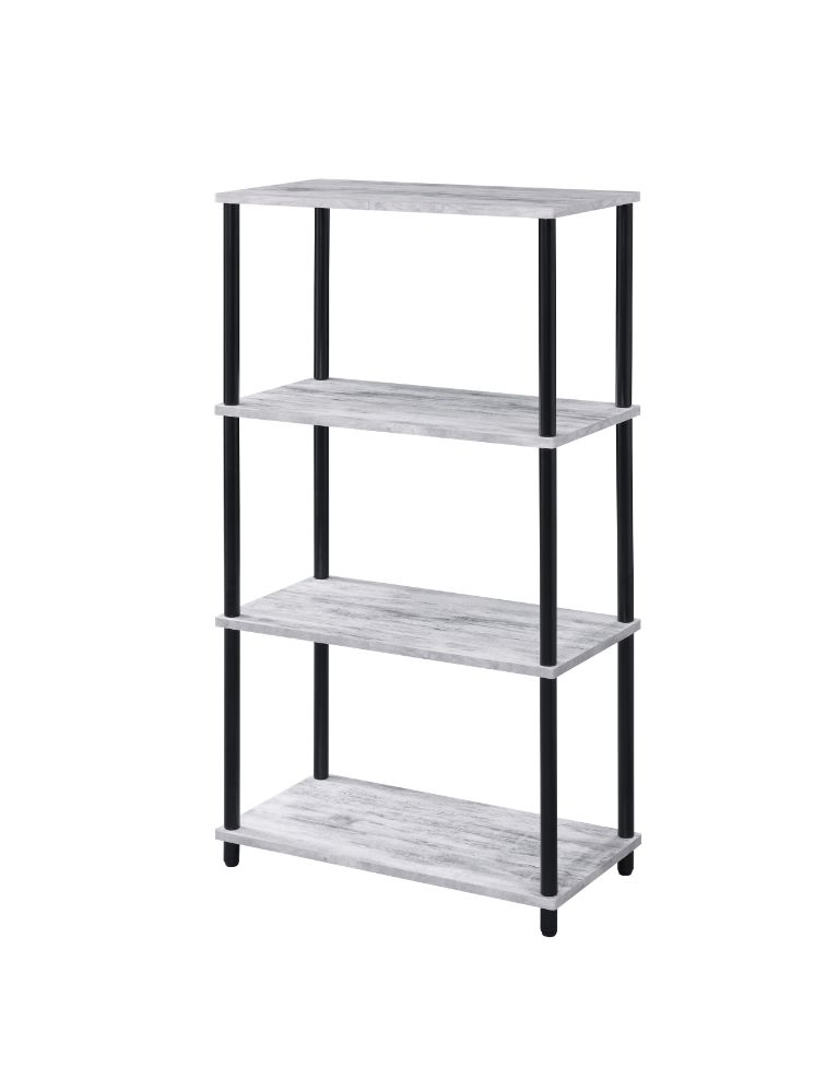 Nypho Industrial Writing Desk & Bookshelf