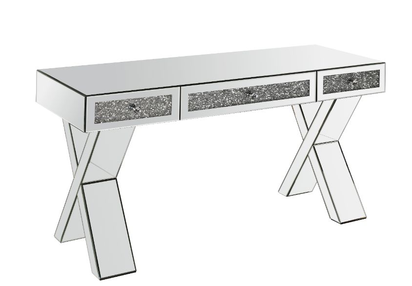 Noralie Glam Mirrored Desks