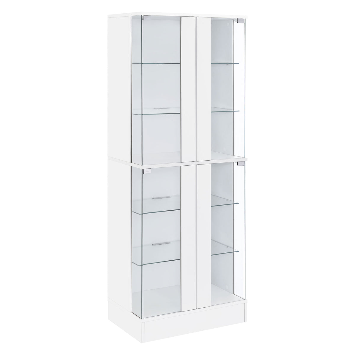 Cabra 4-Door LED Curio Display Cabinet