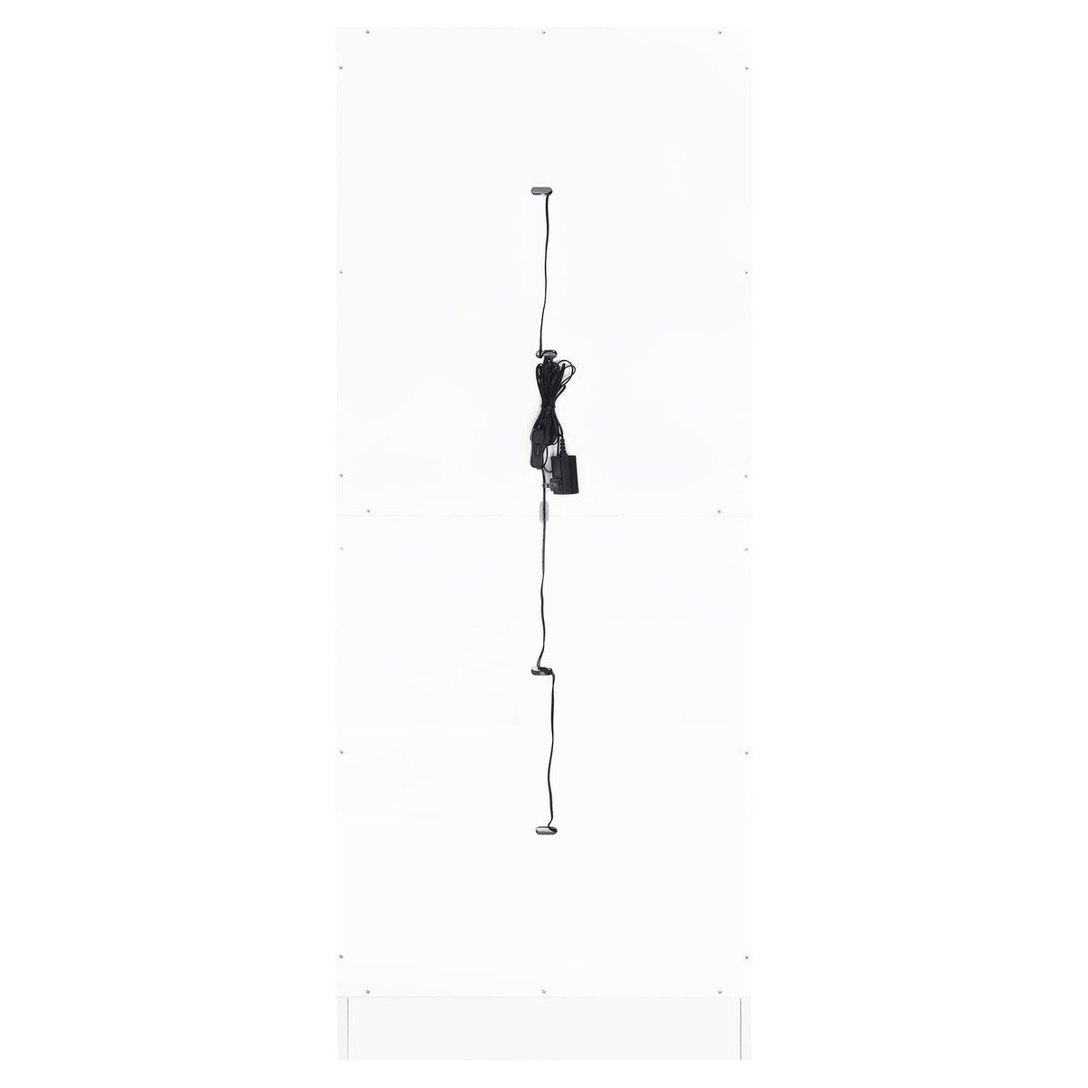 Cabra 4-Door LED Curio Display Cabinet - Tempered Glass with 6 Tiers in White High Gloss – view 10