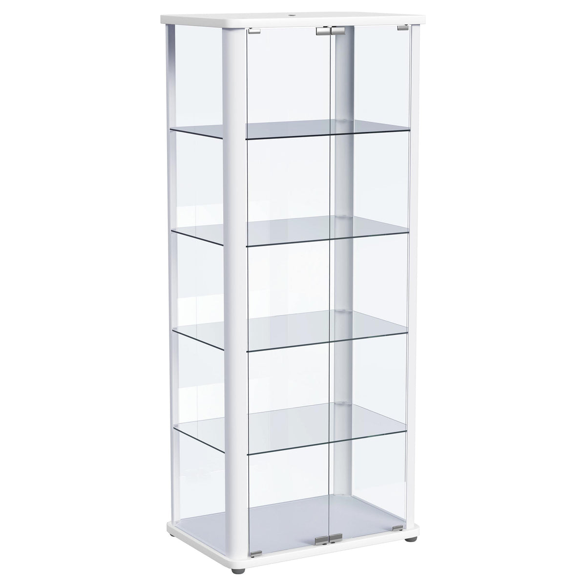 Aero Glass Curio Display Cabinet with Lighting