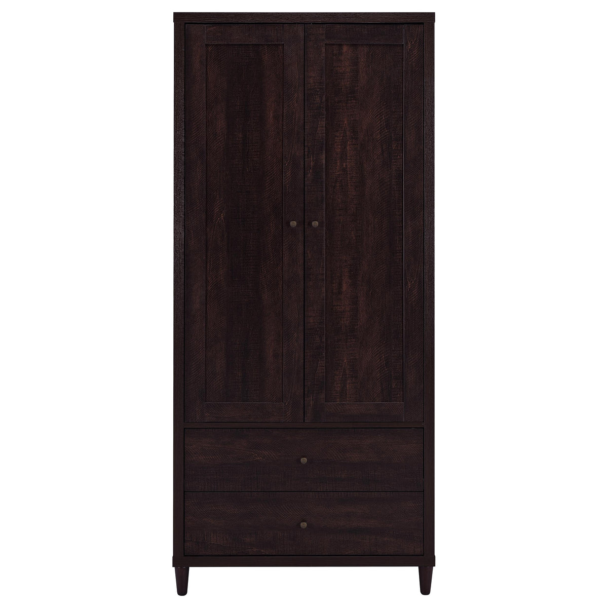 Wadeline 72" Tall Accent Storage Cabinet - 2 Doors & 2 Drawers in Rustic Tobacco – view 4