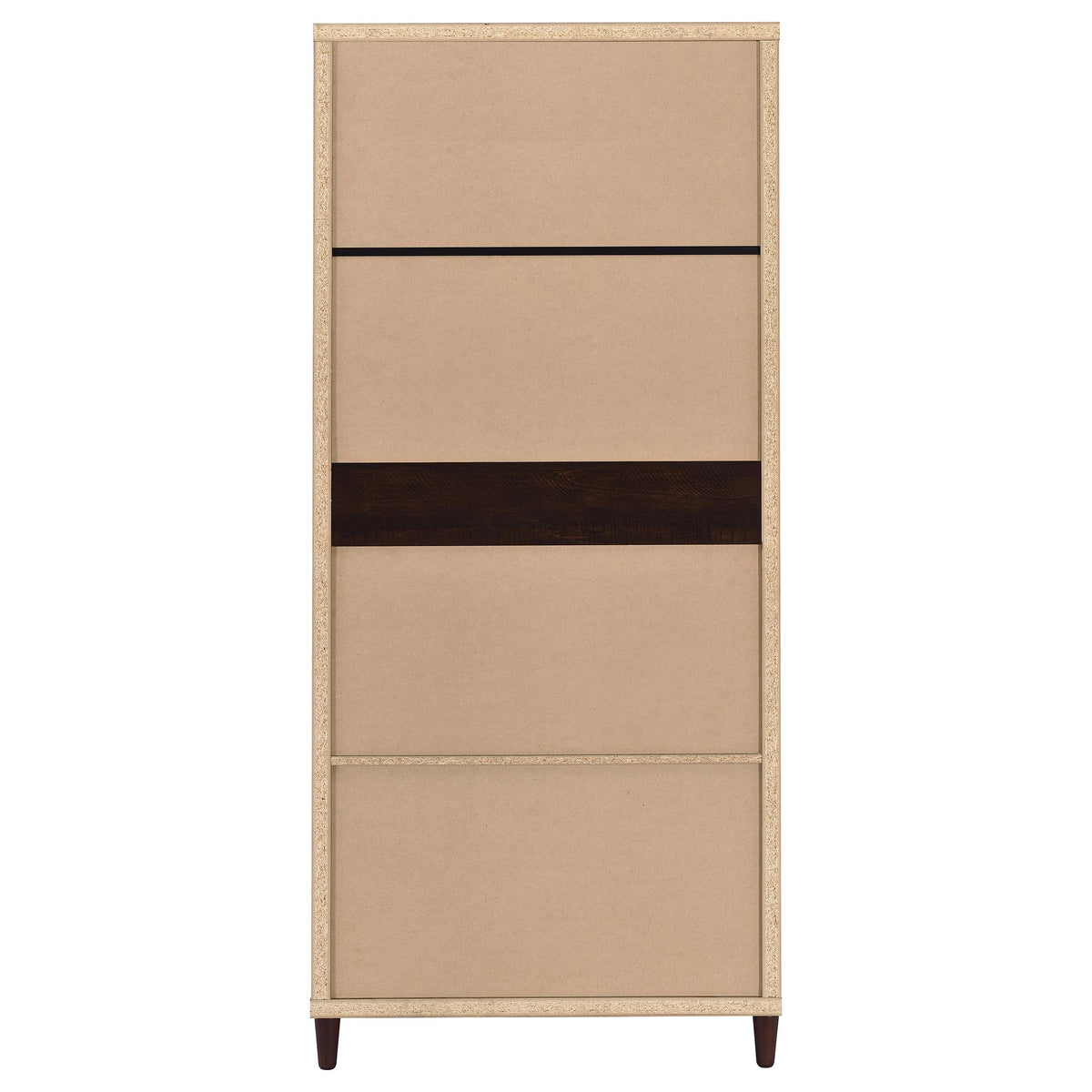 Wadeline 72" Tall Accent Storage Cabinet - 2 Doors & 2 Drawers in Rustic Tobacco – view 6