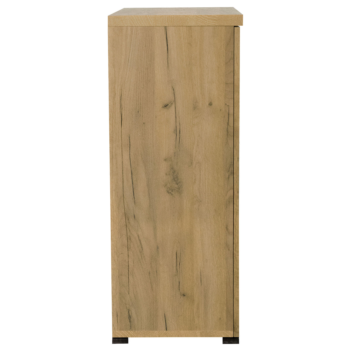 Bristol Shoe Cabinet with Mesh-Panel Doors - Entryway Storage in Golden Oak – view 8