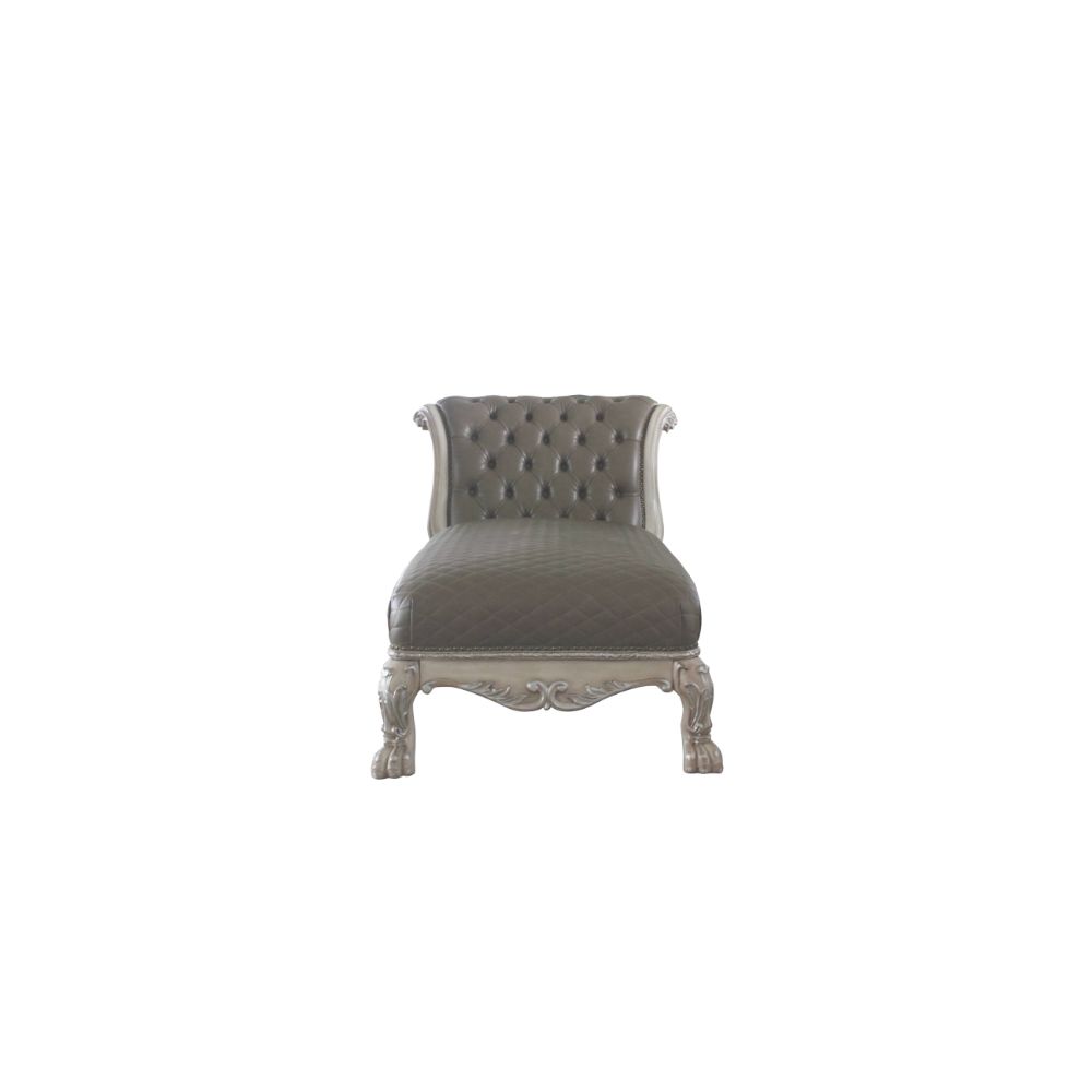 Dresden Button-Tufted Chaise Lounge & Bench