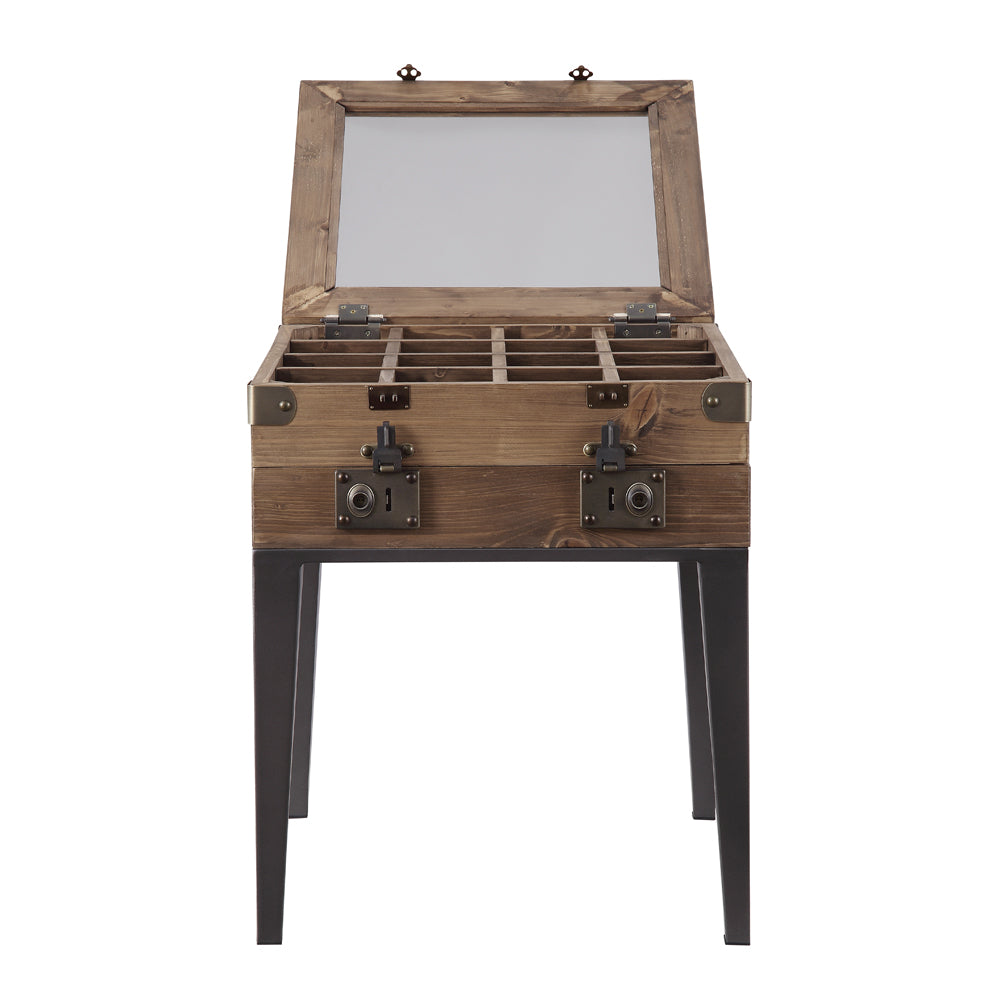 Kolin Trunk-Style Accent Table