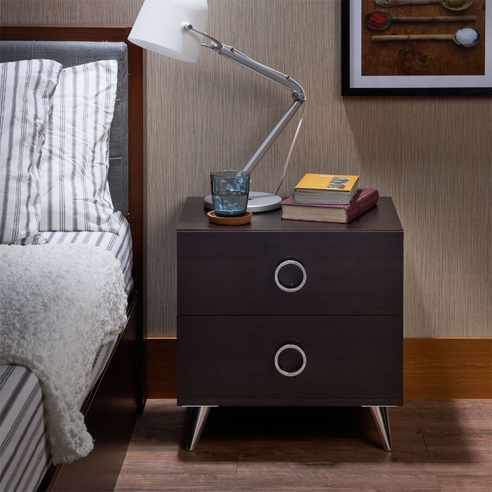 Elms 2-Drawer Night Table