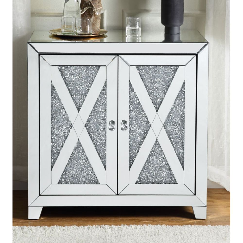 Noralie Mirrored Accent, End & Console Tables