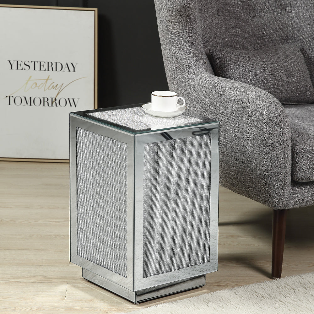 Noralie Mirrored Accent, End & Console Tables