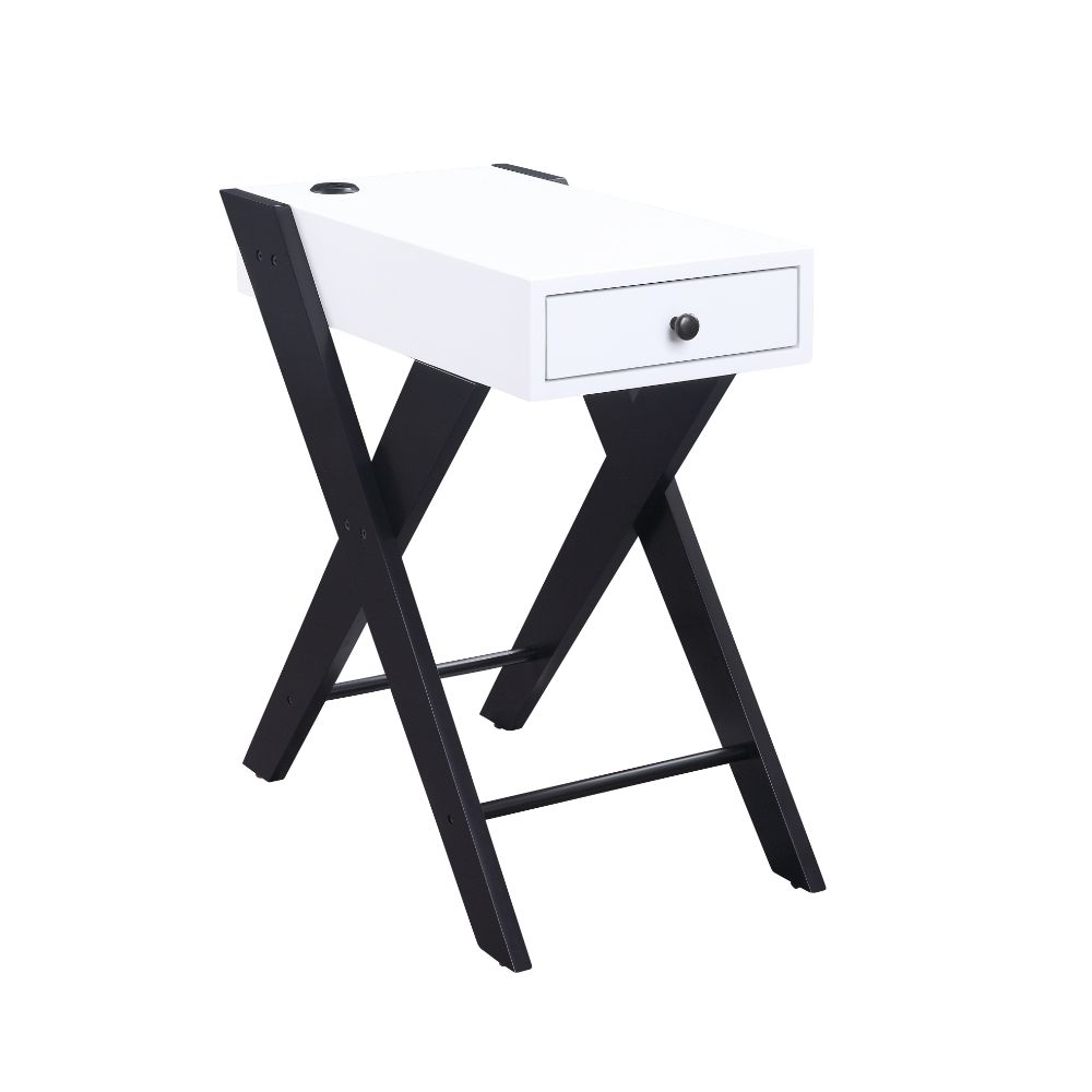 Fierce Accent Side Table with USB Port