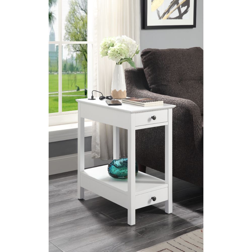 Byzad USB Side Table
