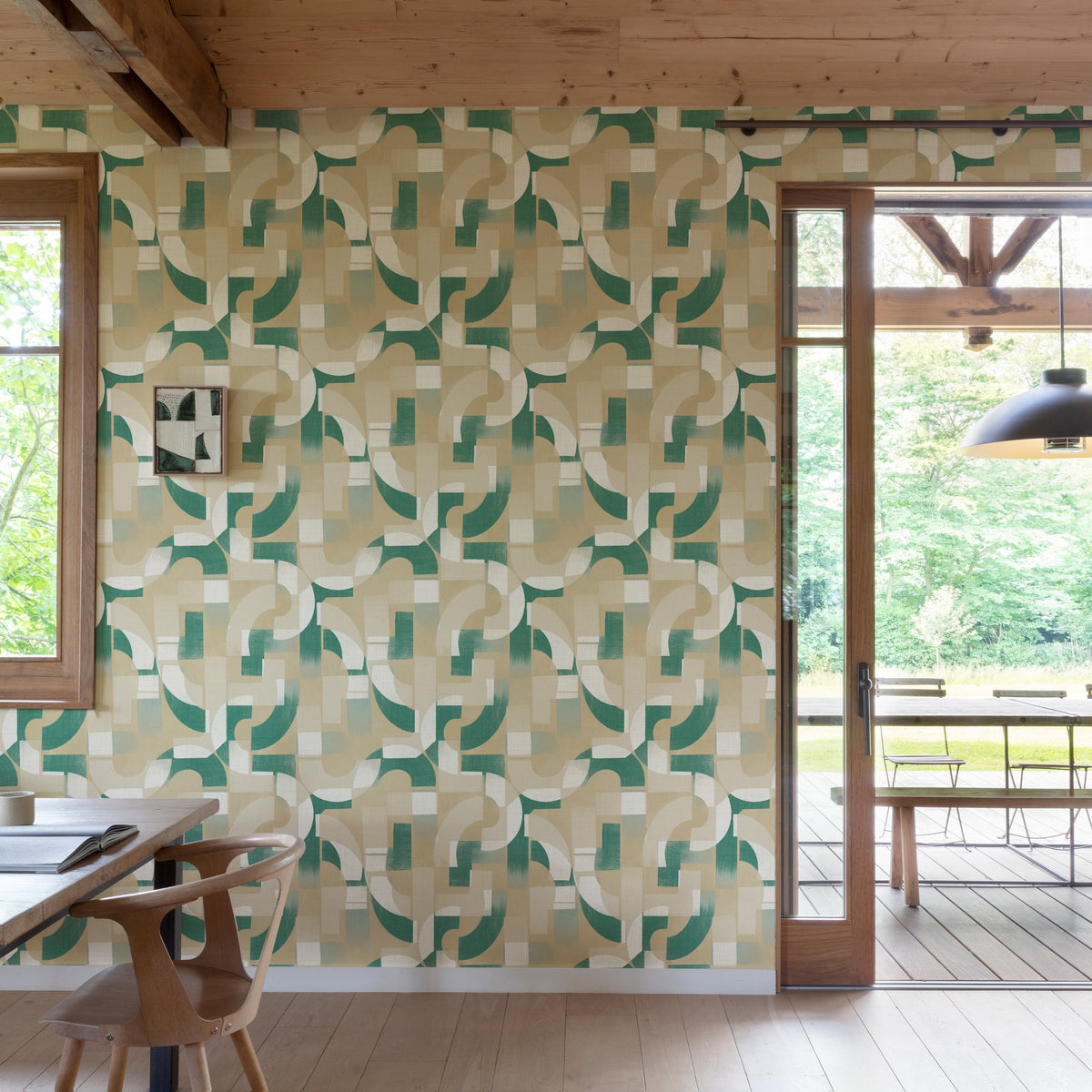 Galerie Karuna Geometric All-over Wallpaper