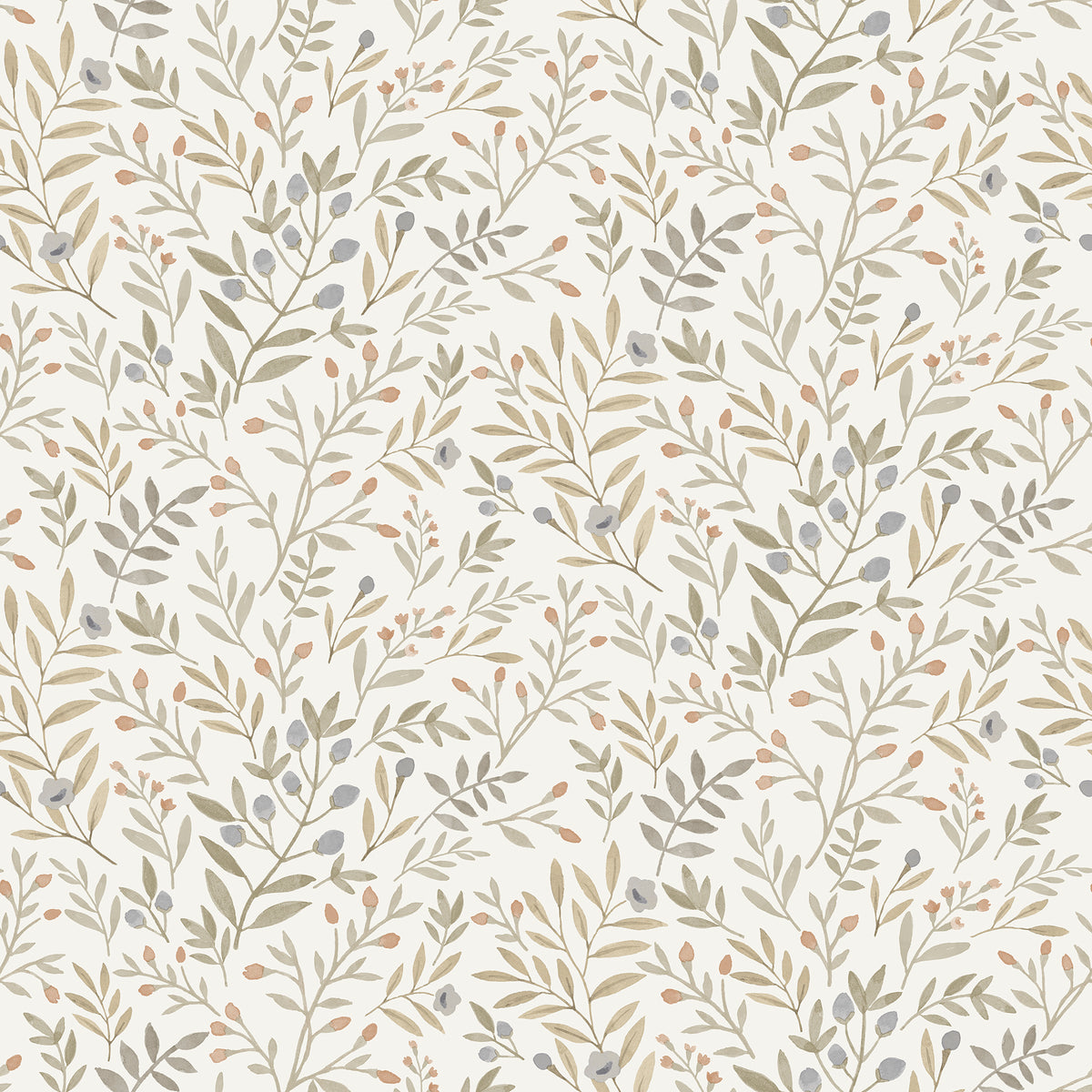 Galerie Inia Classical Floral All-over Wallpaper