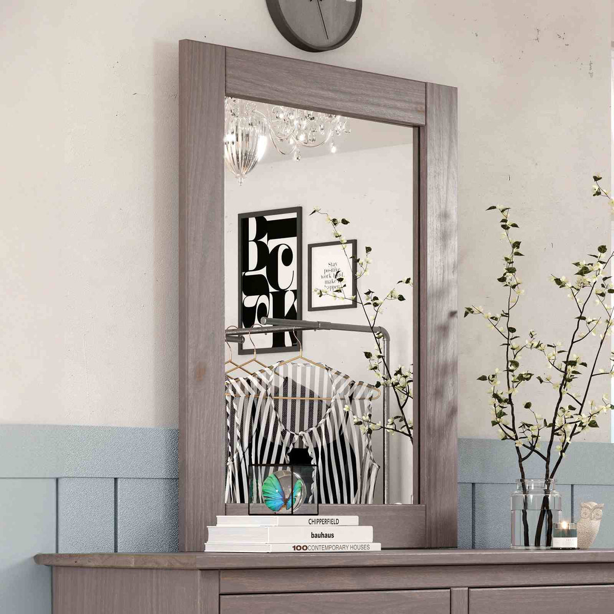 Stavros Rustic Youth Bedroom Storage - Mirror