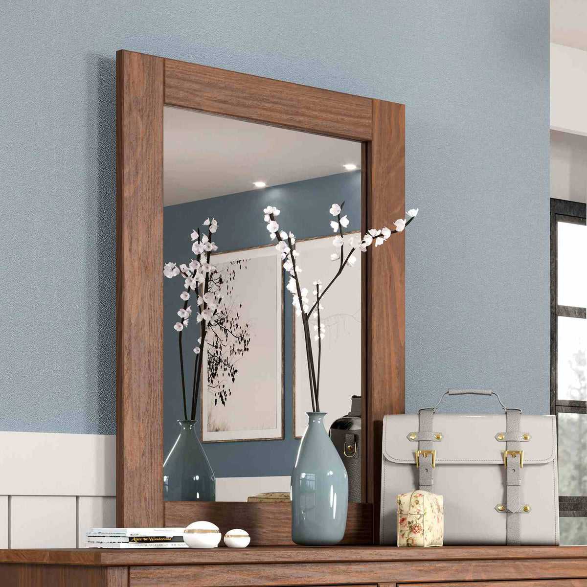 Stavros Rustic Youth Bedroom Storage - Mirror