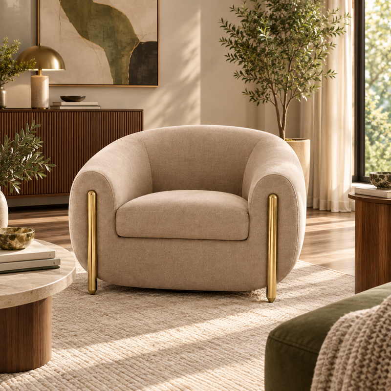 Lina Accent Chair by Inspire Me! Home Decor