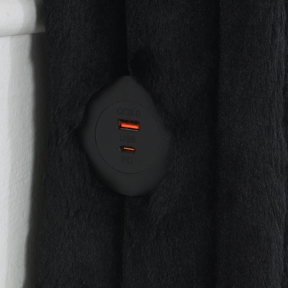Becca Queen & King Velvet Upholstered Bed with USB Charging