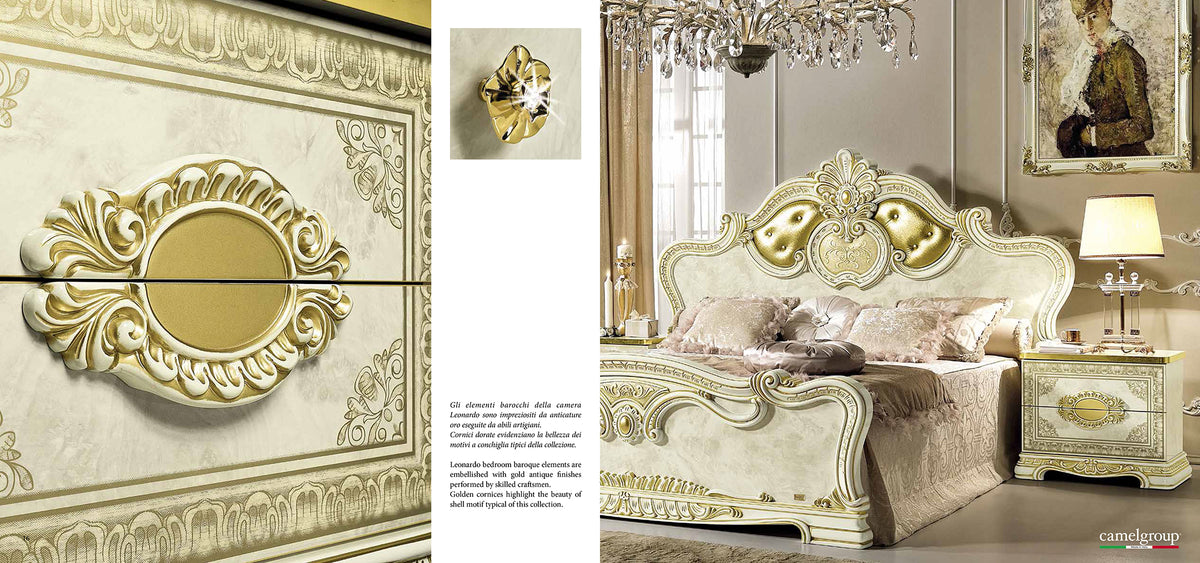 Leonardo Classic Italian Bedroom by Camelgroup