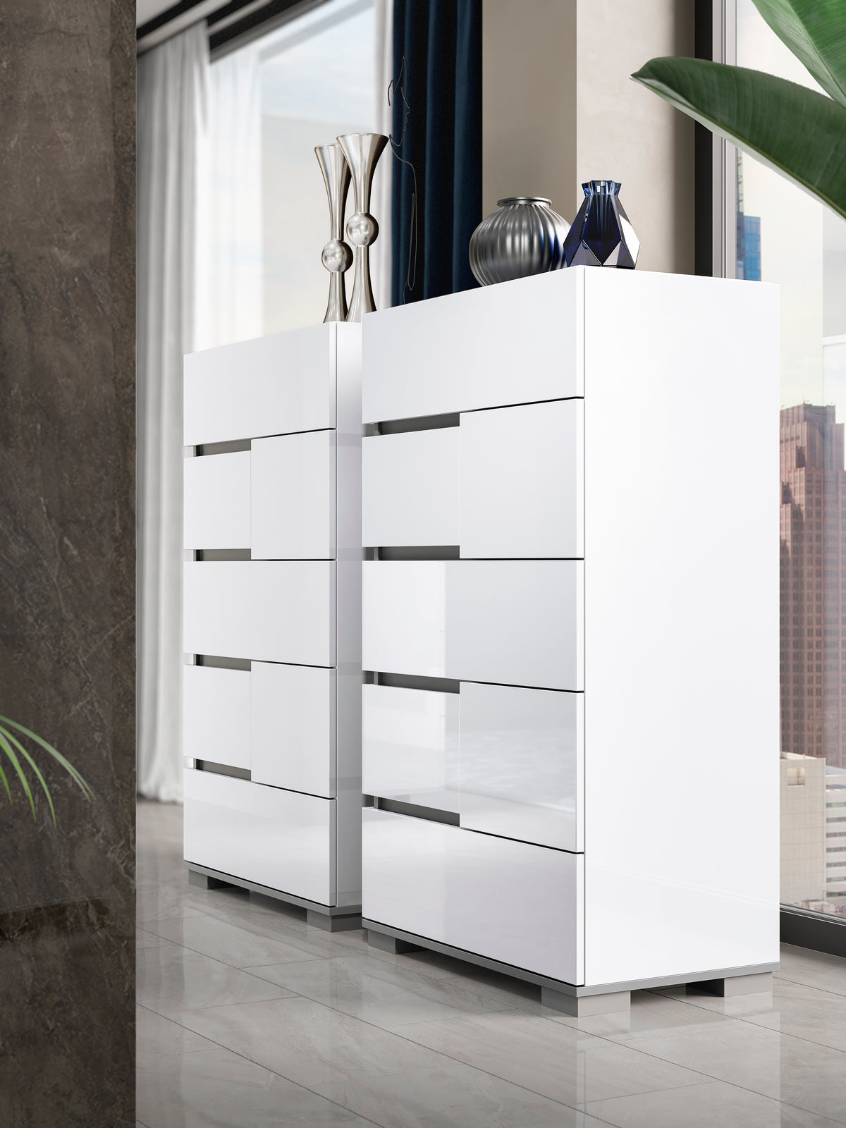 Athena Modern Bedroom Collection by Di Oro Collezione