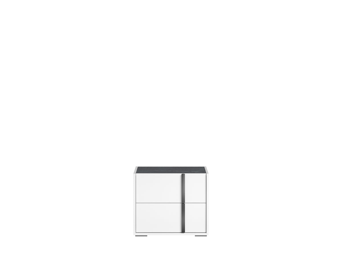 Bianca Marble Modern Bedroom Collection by Status