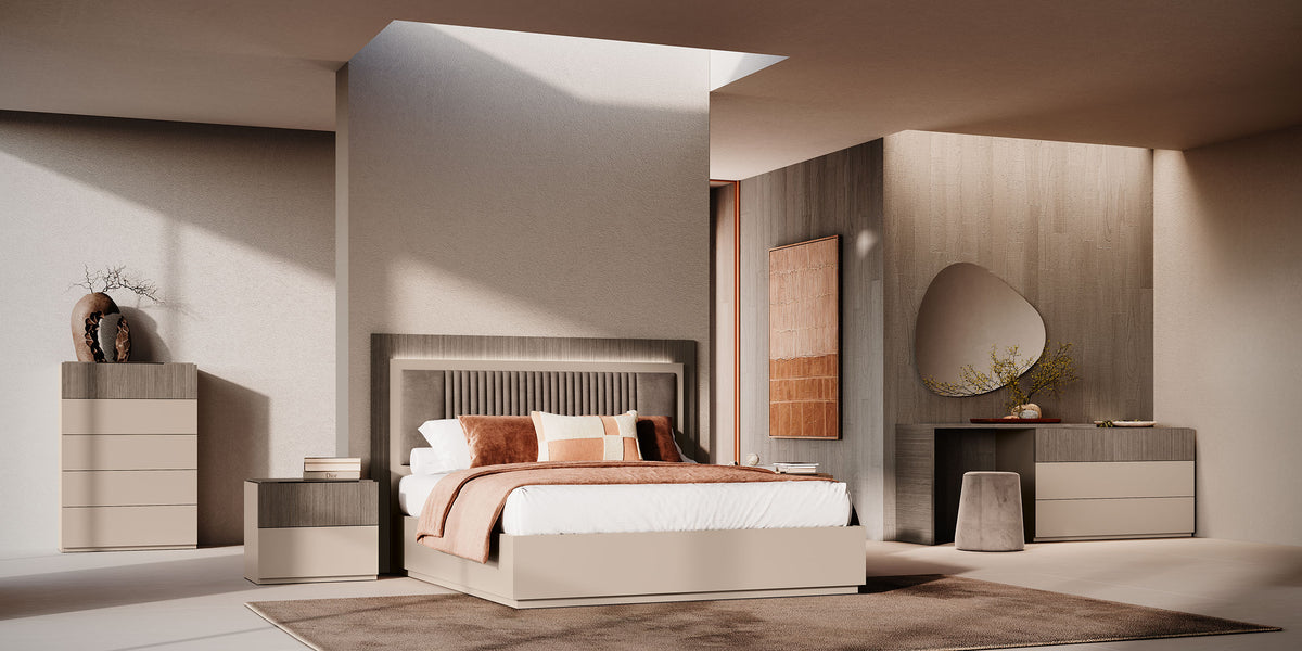 Camel Essenza Modern Bedroom Collection by Camelgroup