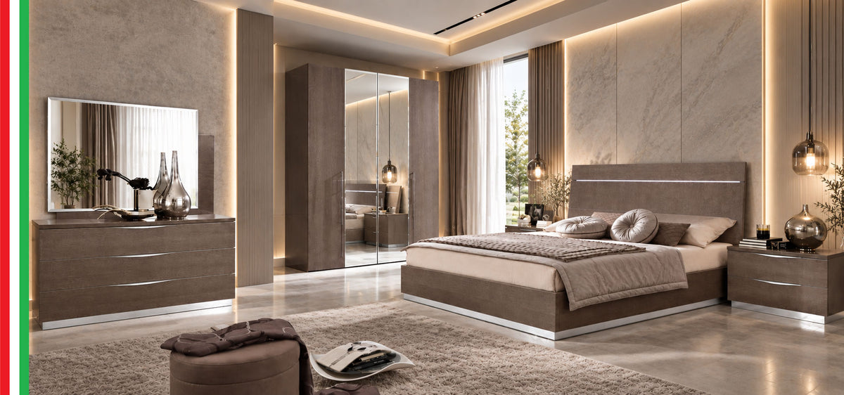 Kroma Modern Italian Bed Collection by Camelgroup