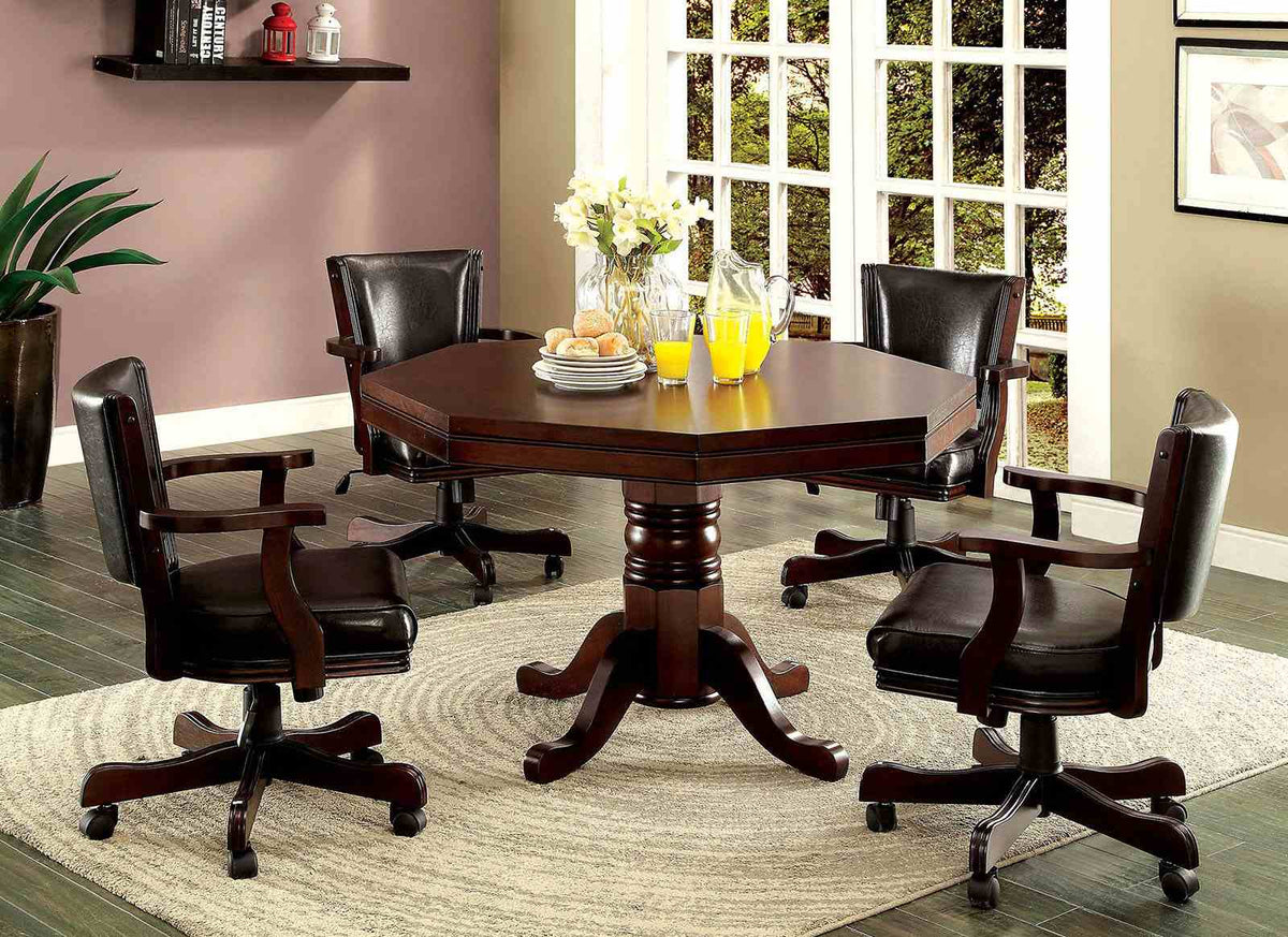 Rowan 48" Convertible Game & Dining Table, Set & Arm Chair - Game Table Only