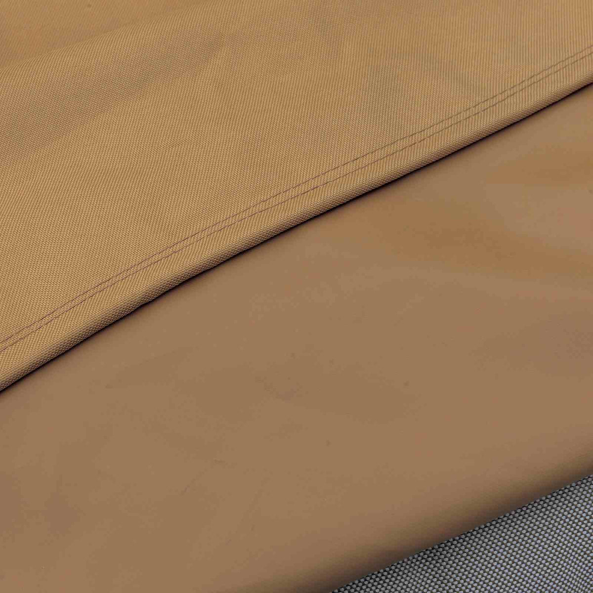 Boyle Waterproof Outdoor Furniture Cover - Polyester Canvas for Sofa or Chair in Light Brown – Brown, view 4