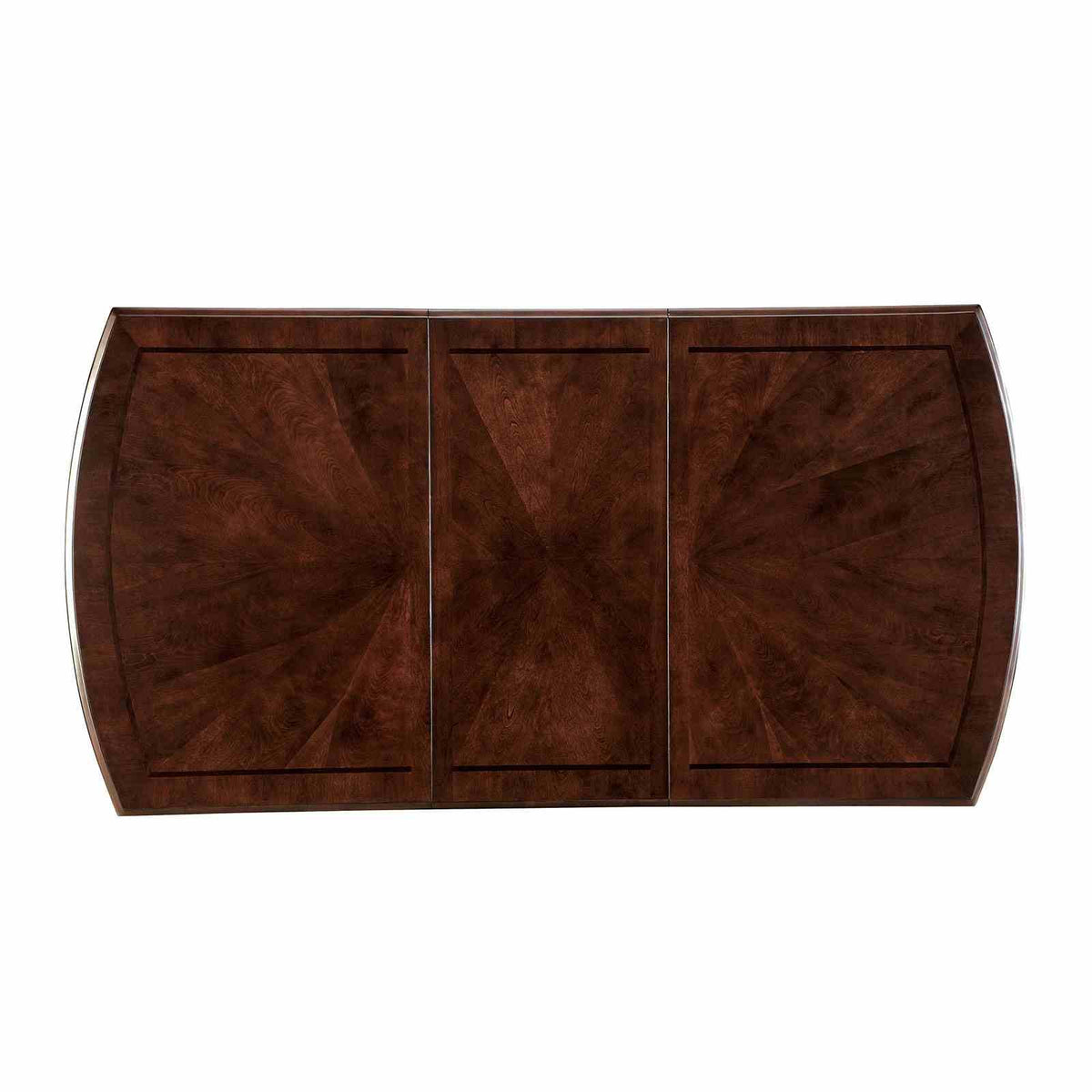 Woodside Transitional Extendable Dining Table & 7-Piece Set - 54"-72" with Leatherette Chairs in Dark Cherry – Brown, view 2