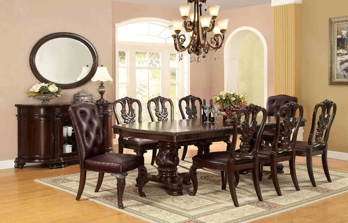 Bellagio Traditional Dining Collection - Extendable Table Only (72"-108")