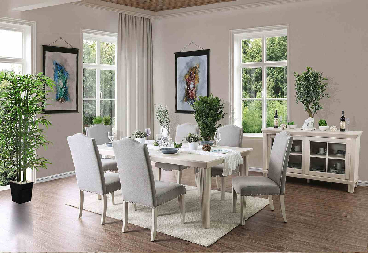 Daniella Transitional Extendable Dining Collection - Extendable Table Only (60"-78")